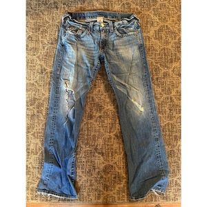 Mens Bobby Style True Religion Jeans- Size 34
